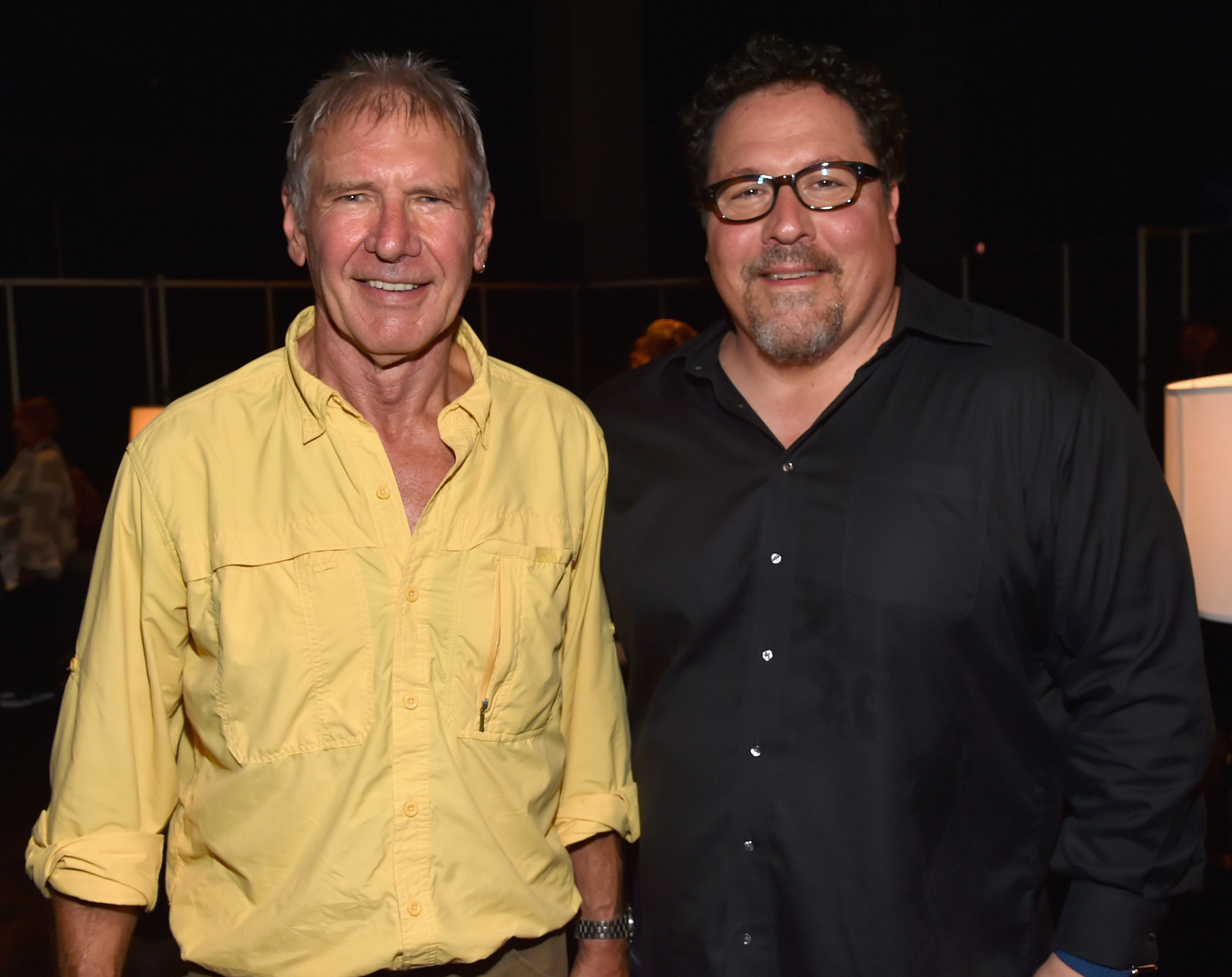 Harrison Ford and Jon Favreau