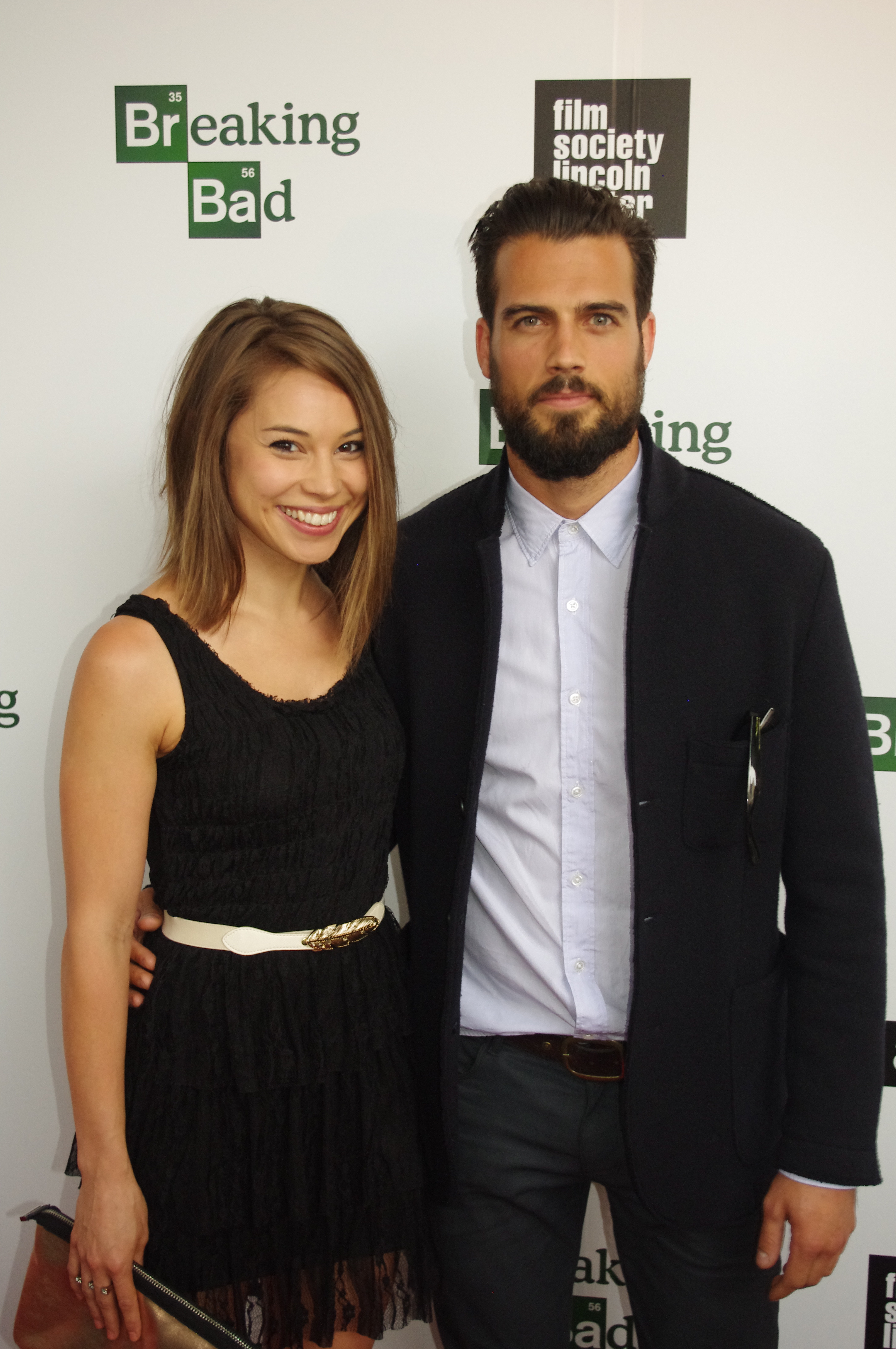 Thomas Beaudoin and Rebecca Blumhagen, Last Season's premiere of Breaking Bad, Walter Reade Theatre, NYC