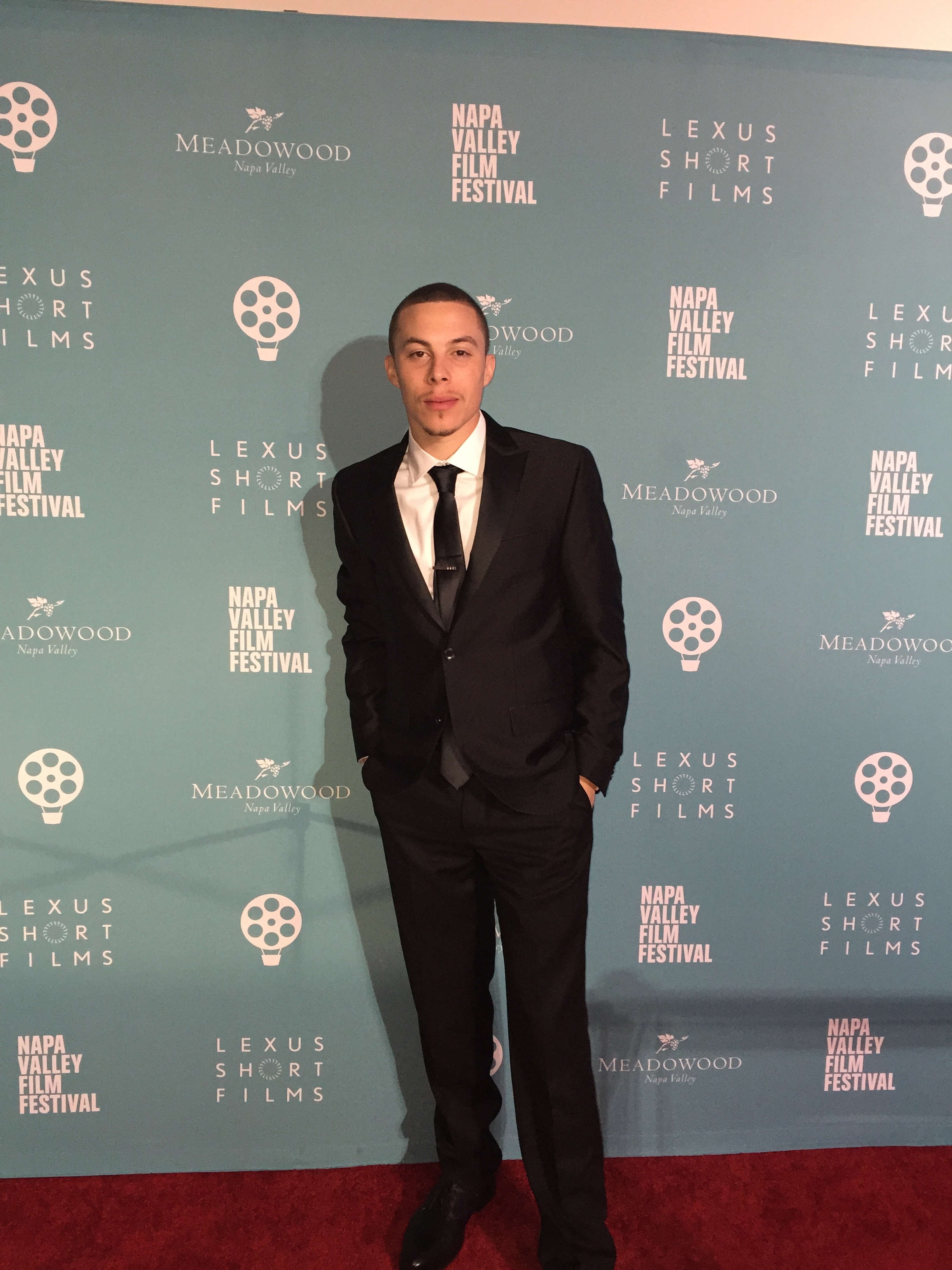 John Orantes attending the Napa Valley Film Festival (2015)