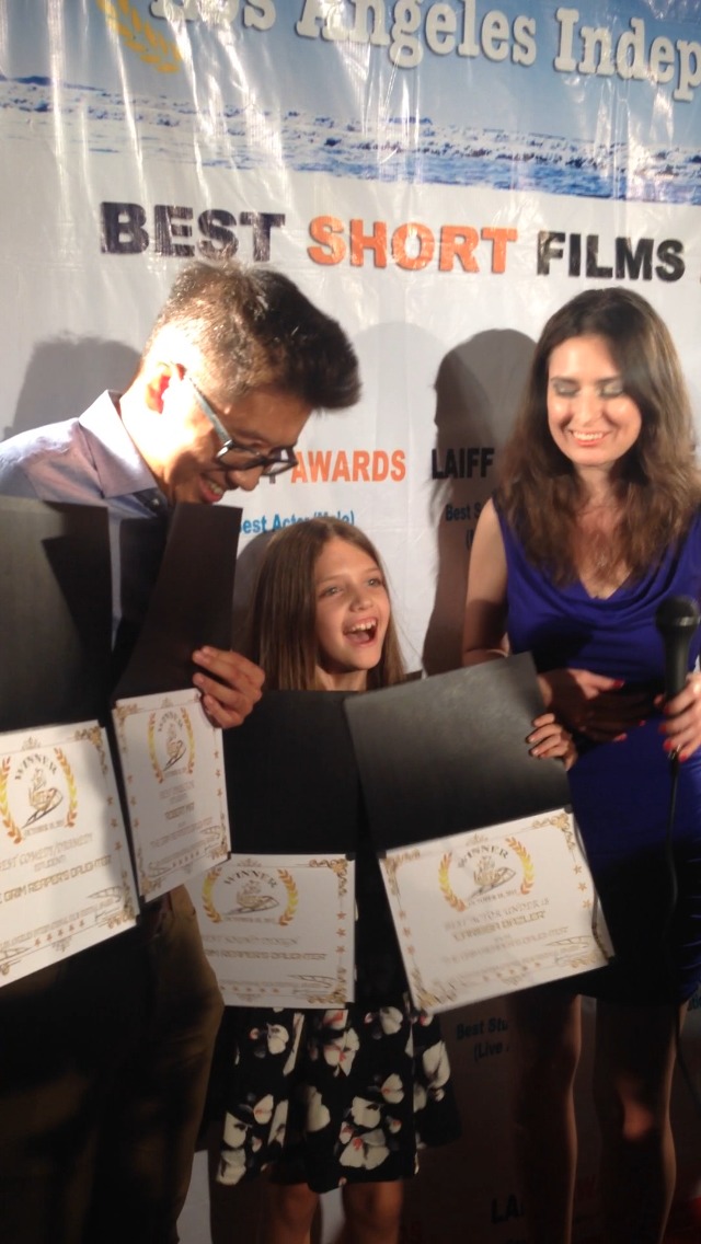 Carissa Bazler Wins Best Youth Actor at LA Independent Film Festival Awards