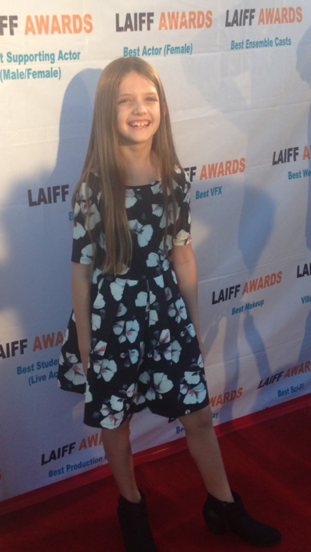 Carissa Bazler at Los Angeles Independent Film Festival Awards