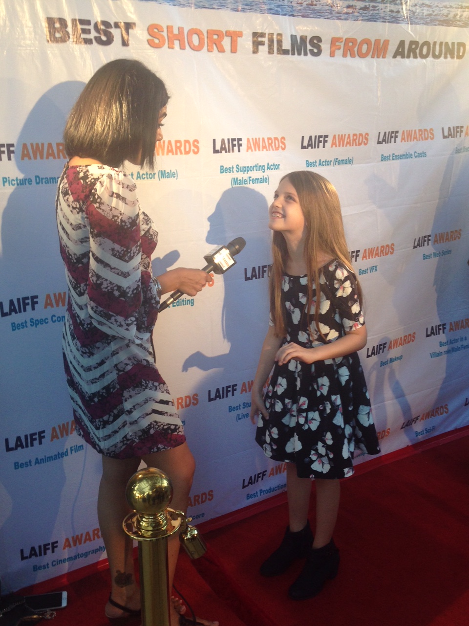 Carissa Bazler at Los Angeles Independent Film Festival Awards