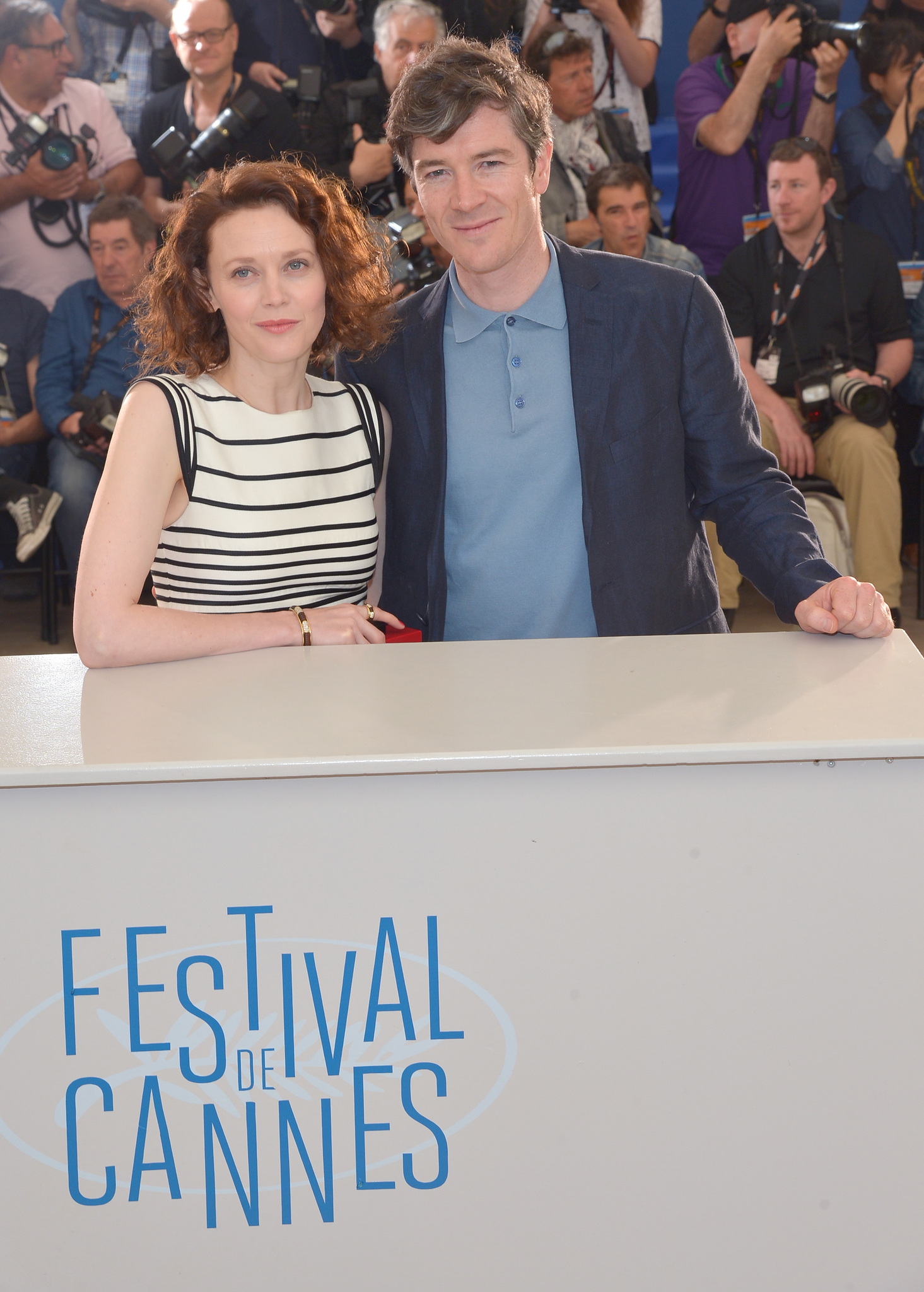 Barry Ward and Simone Kirby at event of Jimmy's Hall (2014)