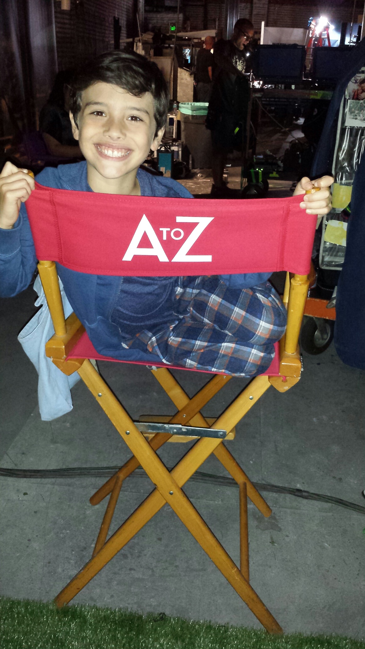 A to Z playing Young Andrew