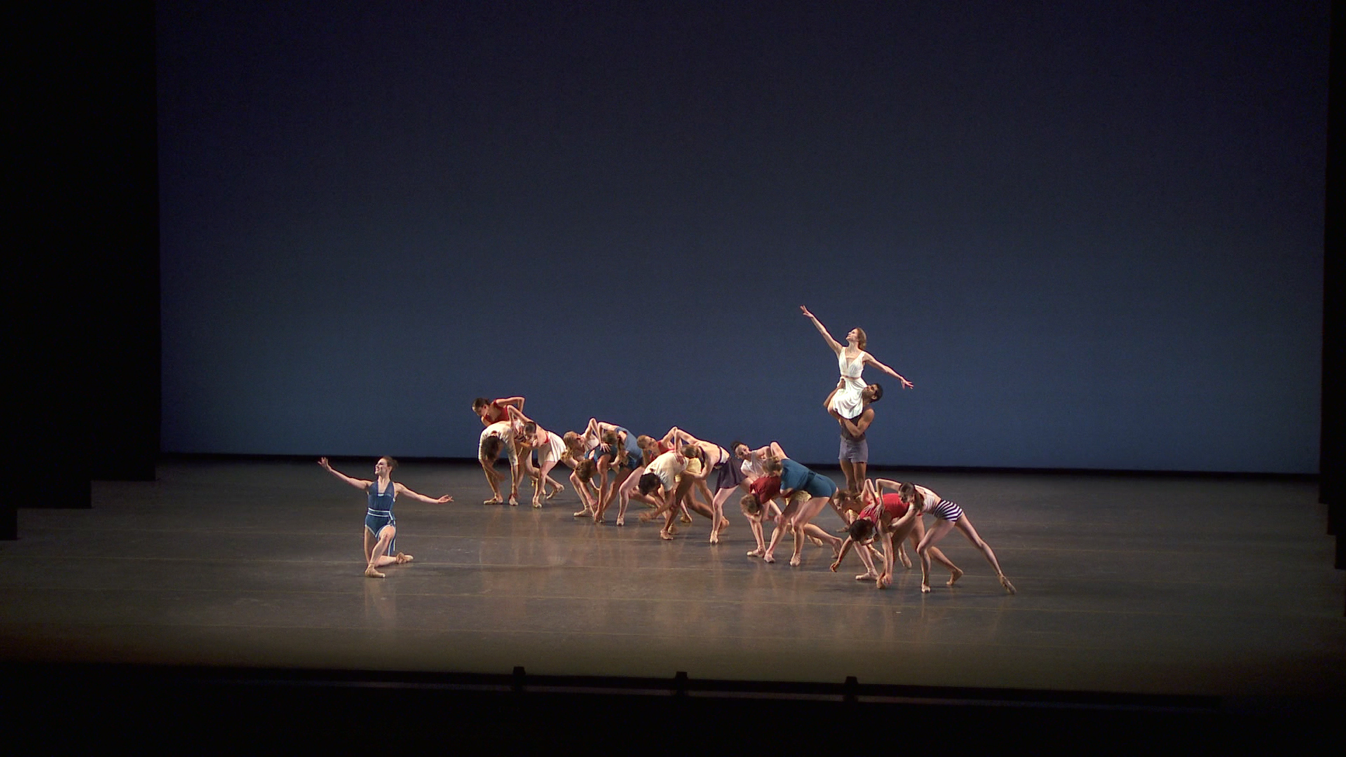 Still of Tiler Peck, Anna Rose Holmer, Amar Ramasar, Ellen Bar, Saela Davis, Sterling Hyltin, Justin Peck and Adelaide H. O'Brien in Ballet 422 (2014)