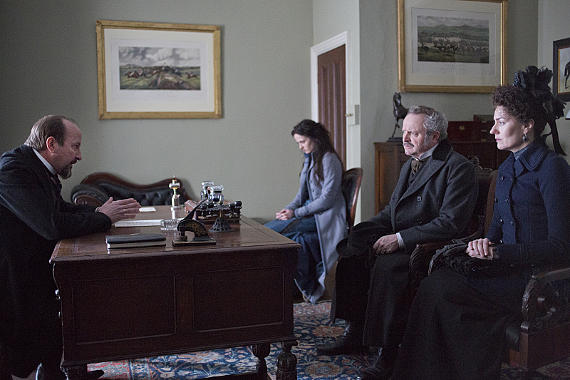 Still of Anna Chancellor, Frank McCusker, Eva Green and Michael James in Penny Dreadful (2014)