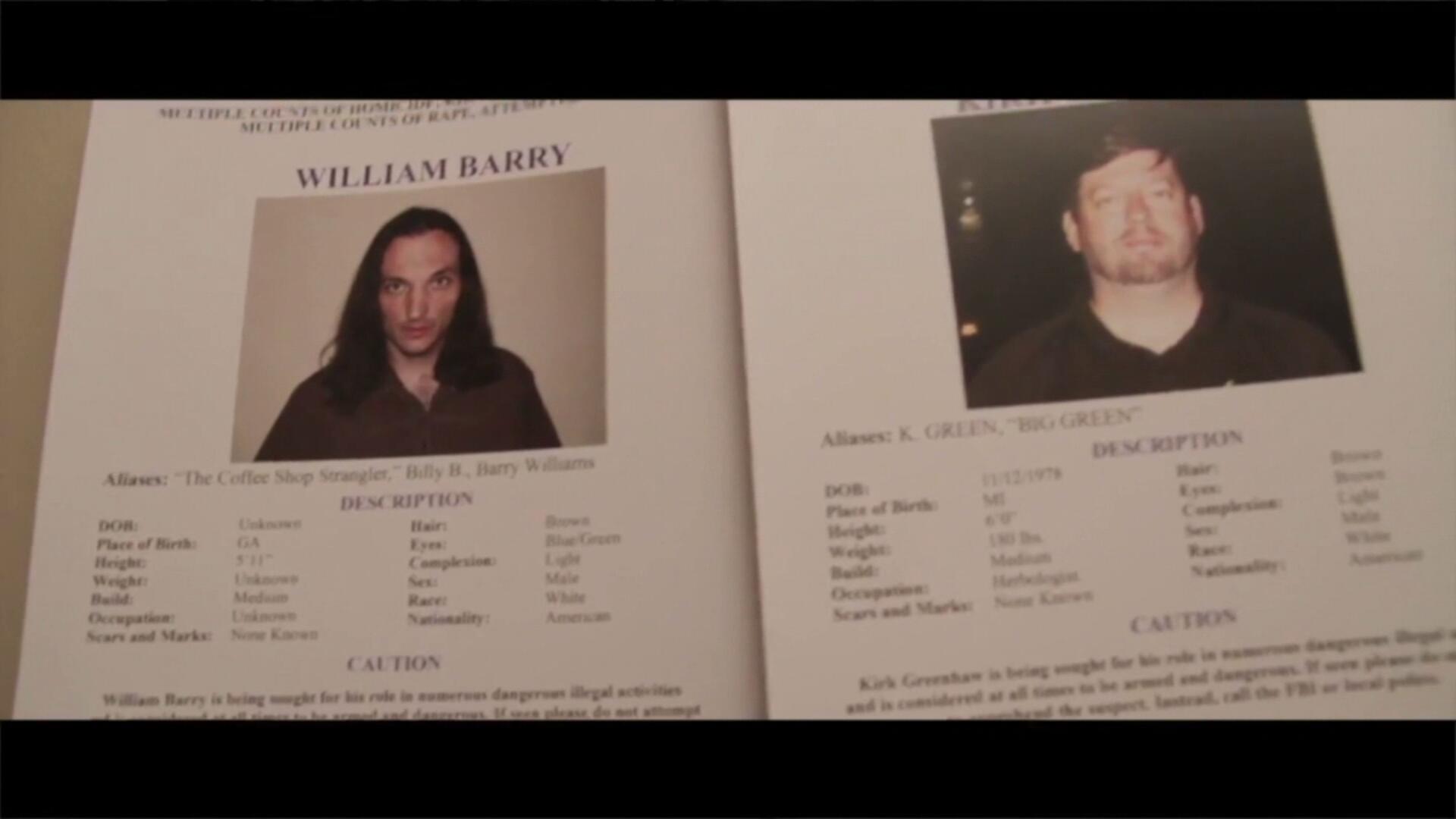 William among the FBI's Most Wanted in the movie Masked