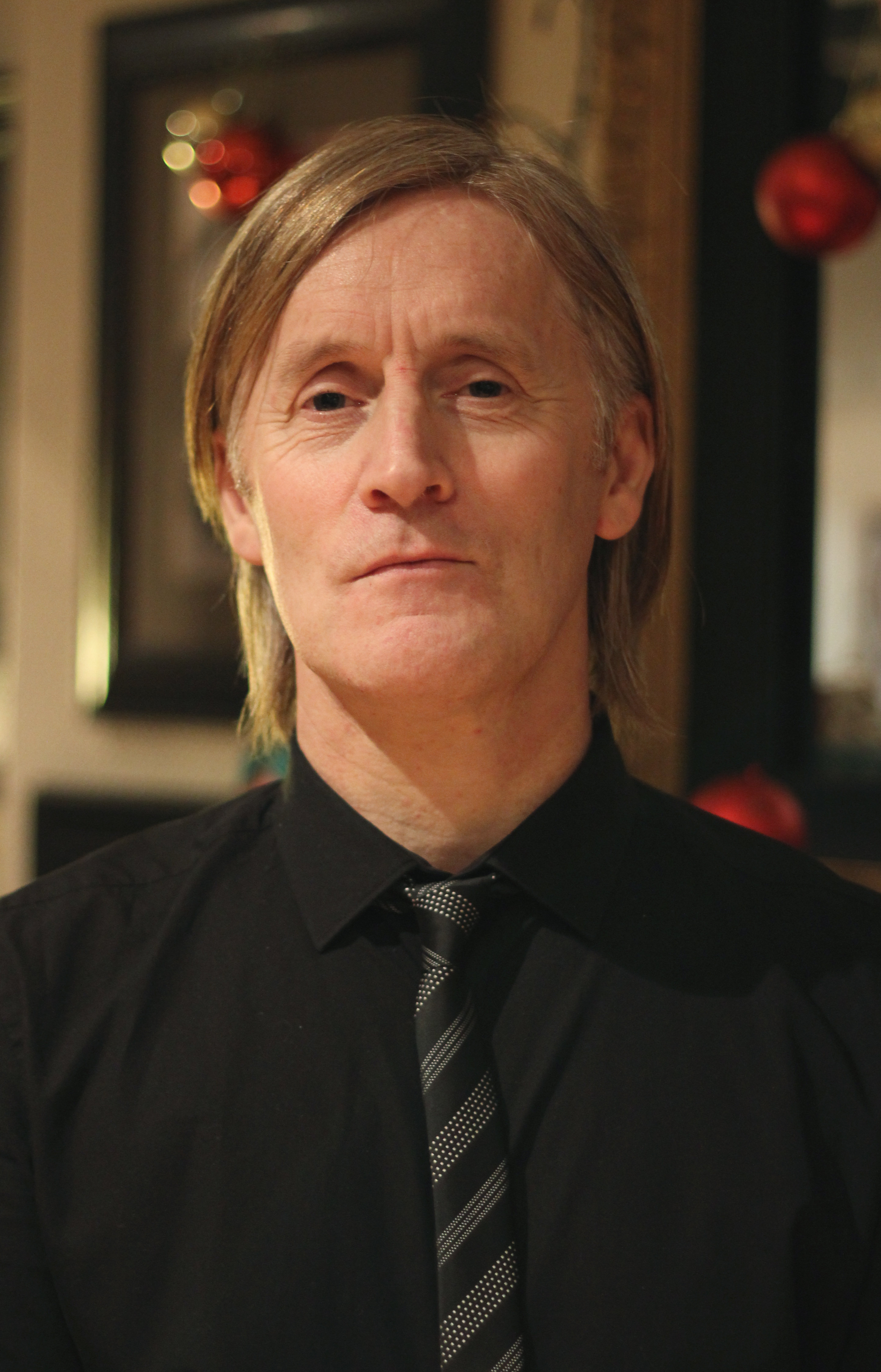 David R. Montgomery as the Restaurant Manager on the set of The Greyness of Autumn