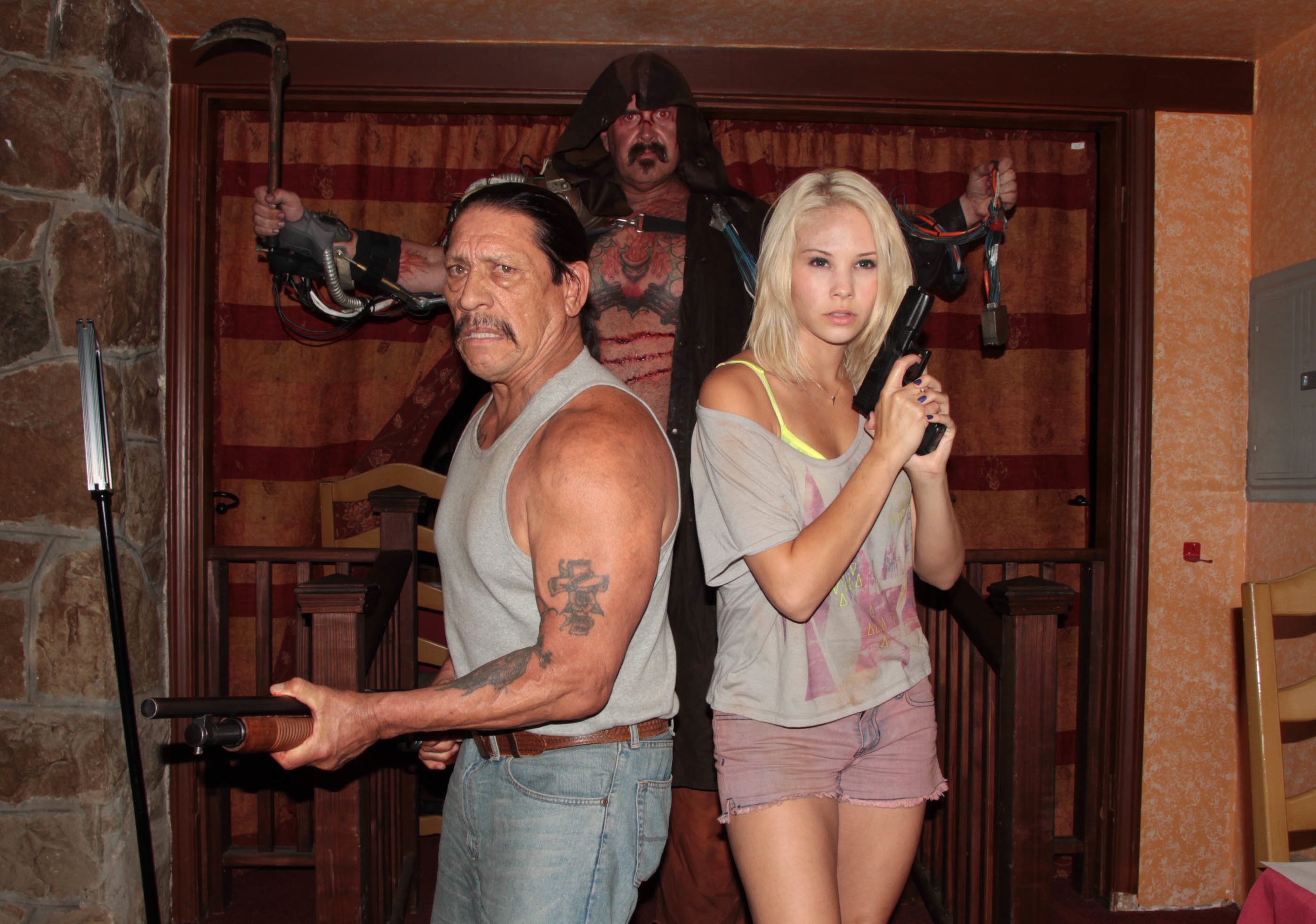 Movie Reaper. With Mike Michaels as Reaper, Danny Trejo as Jack, Shayla Beesley as Natalie.