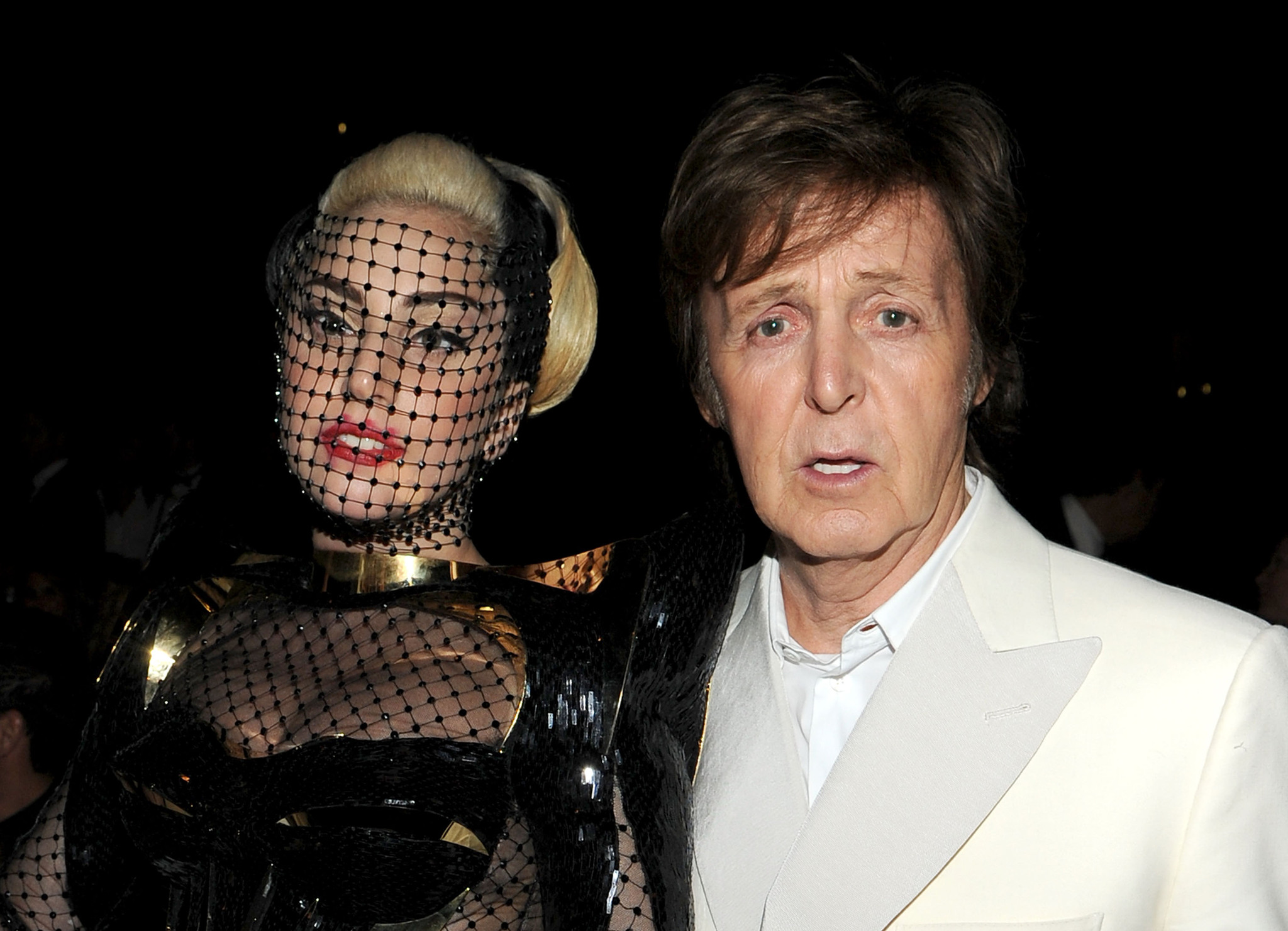 Paul McCartney and Lady Gaga