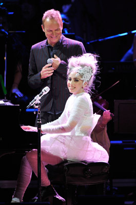 Sting and Lady Gaga