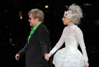 Elton John and Lady Gaga