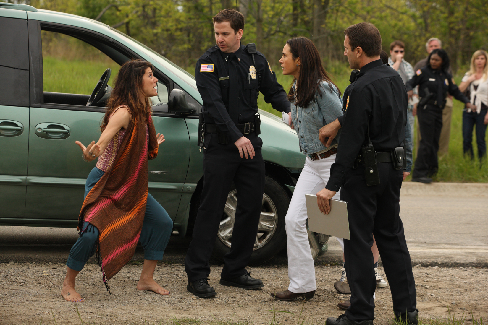 Still of Jennifer Connelly and Marisa Tomei in Salvation Boulevard (2011)