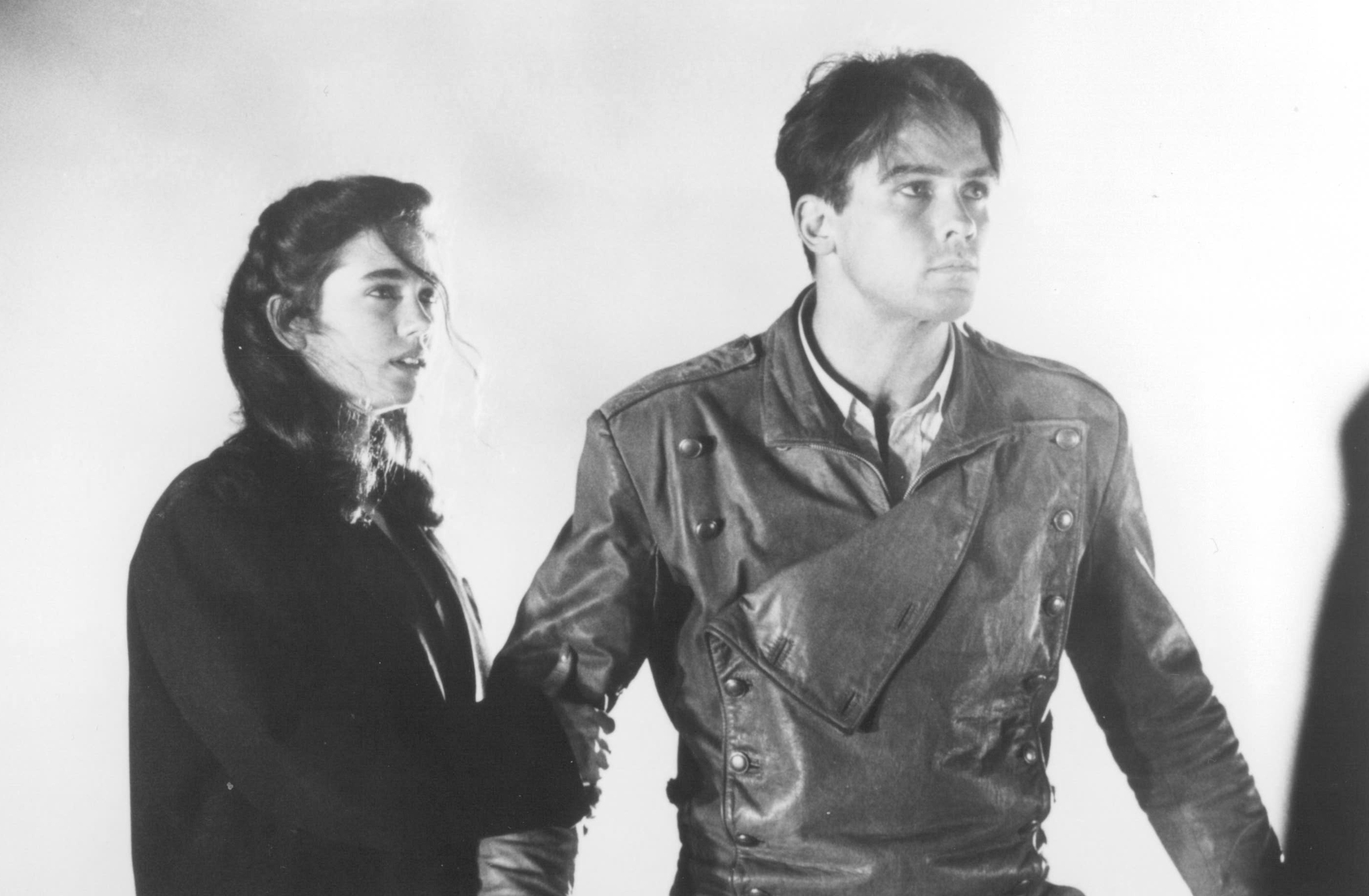 Still of Jennifer Connelly and Billy Campbell in The Rocketeer (1991)