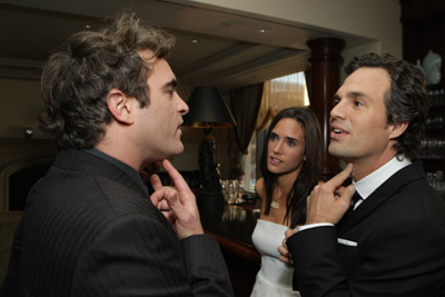 Jennifer Connelly, Joaquin Phoenix and Mark Ruffalo at event of Reservation Road (2007)