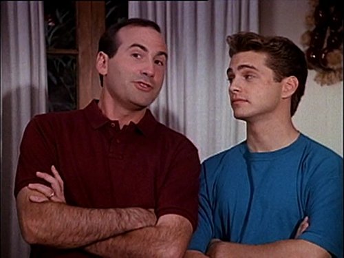 Still of Jason Priestley and James Eckhouse in Beverli Hilsas, 90210 (1990)