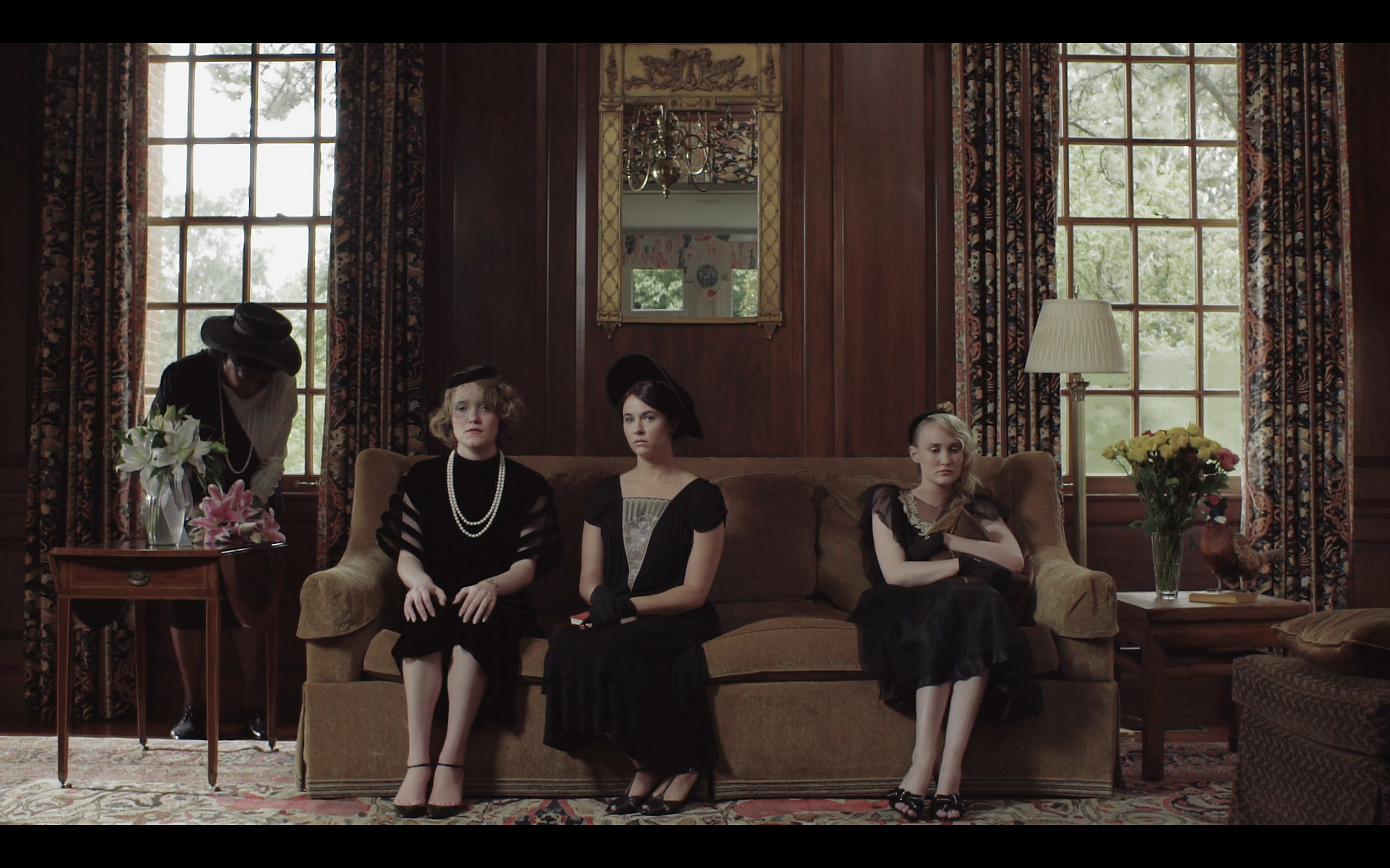 Tonea Stewart as Eloise, Jaclyn Bethany as Martha, Lindsey Newell as Olivia and C.C. Kellogg as Ilse in Olivia Martha Ilse