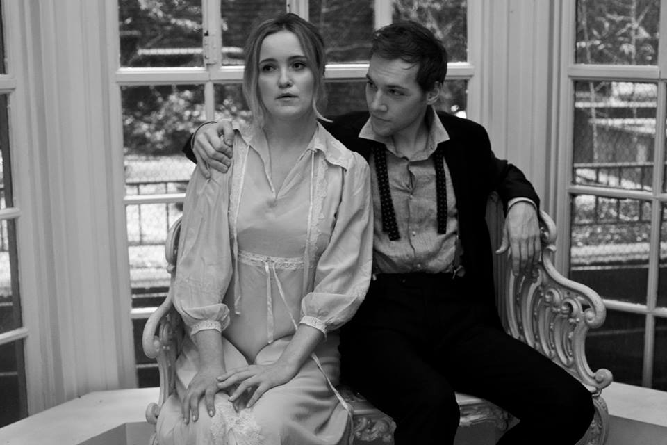 Jaclyn Bethany and James Allen McCune as Alma and John in Summer and Smoke