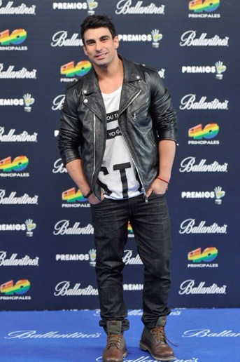 Christian Sánchez en red carpet - Premios 40 principales