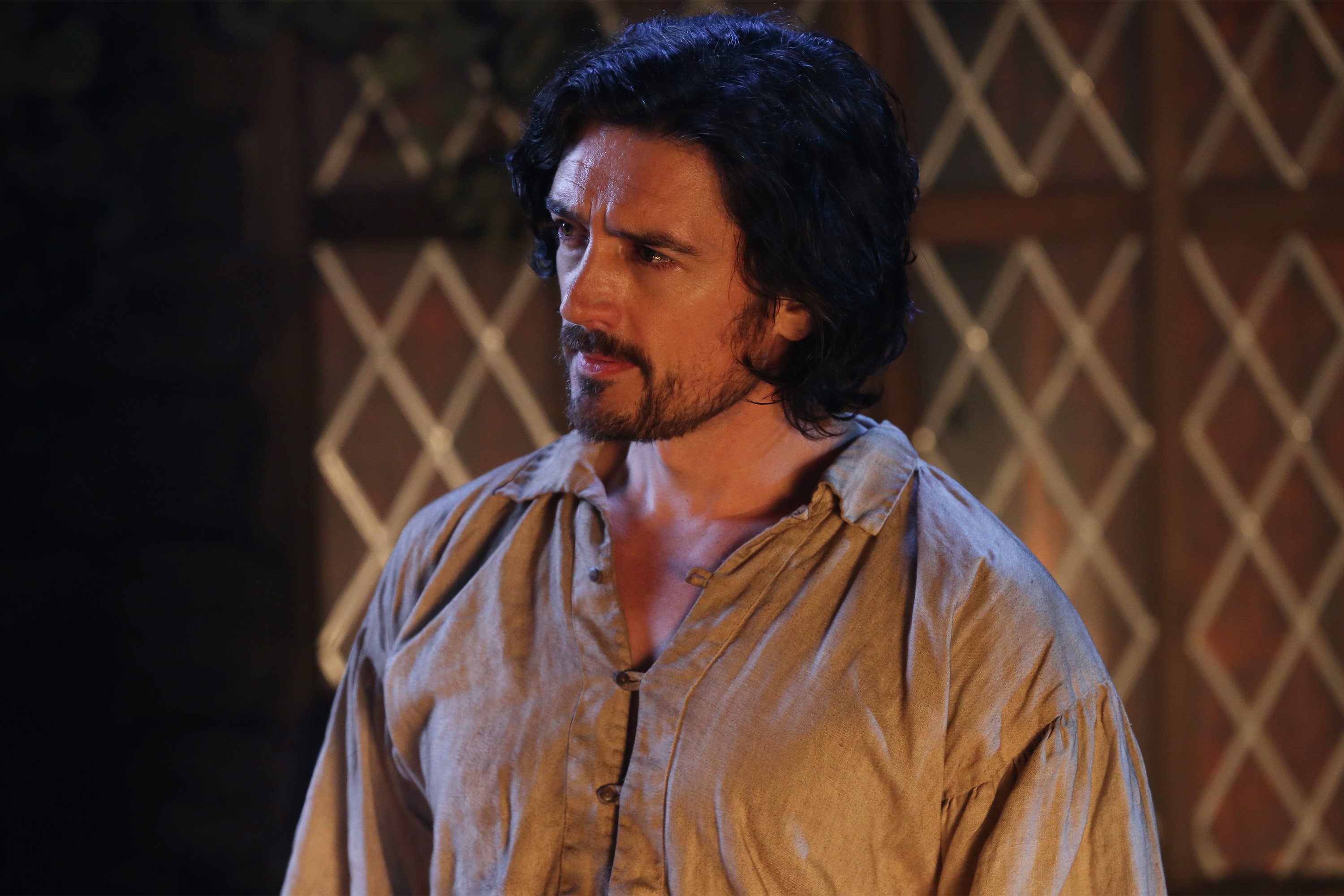 Adam Croasdell as Brennan Jones - Hook's Father - in Once Upon A Time.