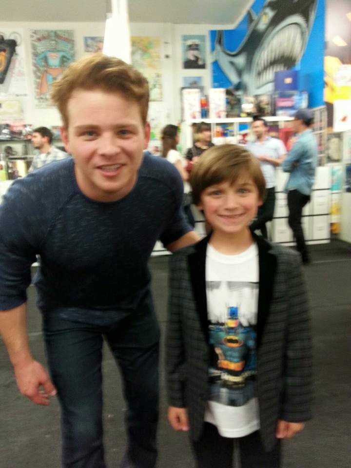 Rob and Jonathan Lipnicki