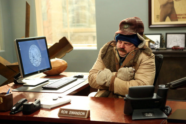 Still of Nick Offerman in Parks and Recreation (2009)