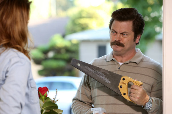 Still of Nick Offerman in Parks and Recreation (2009)