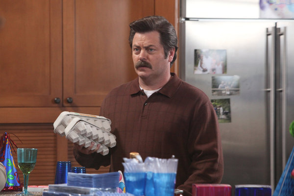 Still of Nick Offerman in Parks and Recreation (2009)