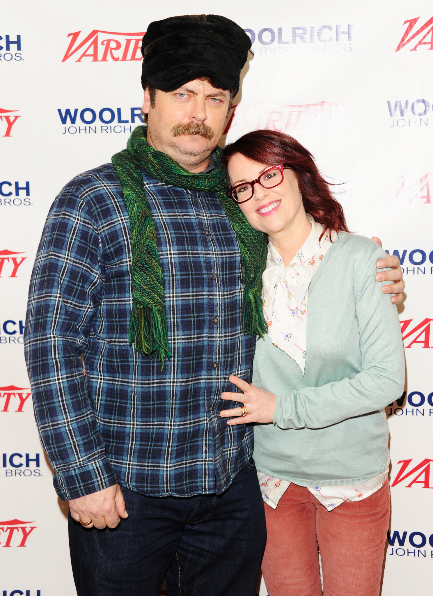 Megan Mullally and Nick Offerman