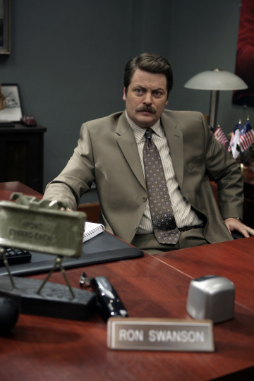 Still of Nick Offerman in Parks and Recreation (2009)