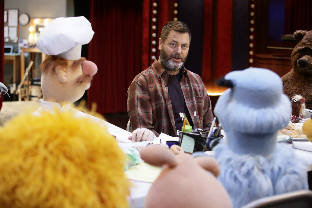 Still of Nick Offerman in The Muppets (2015)