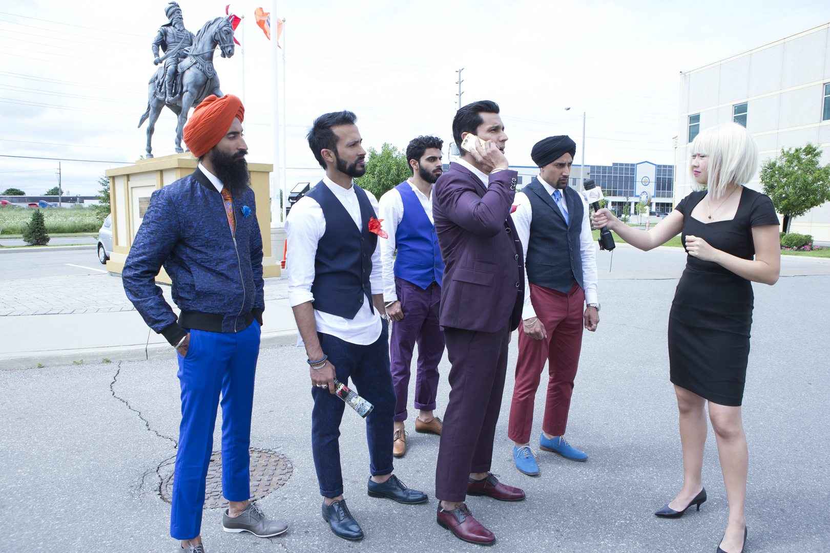 Randeep Hooda, Waris Ahluwalia, Ali Kazmi, Jag Bal, Steve Dhillon, Gelsy Wong