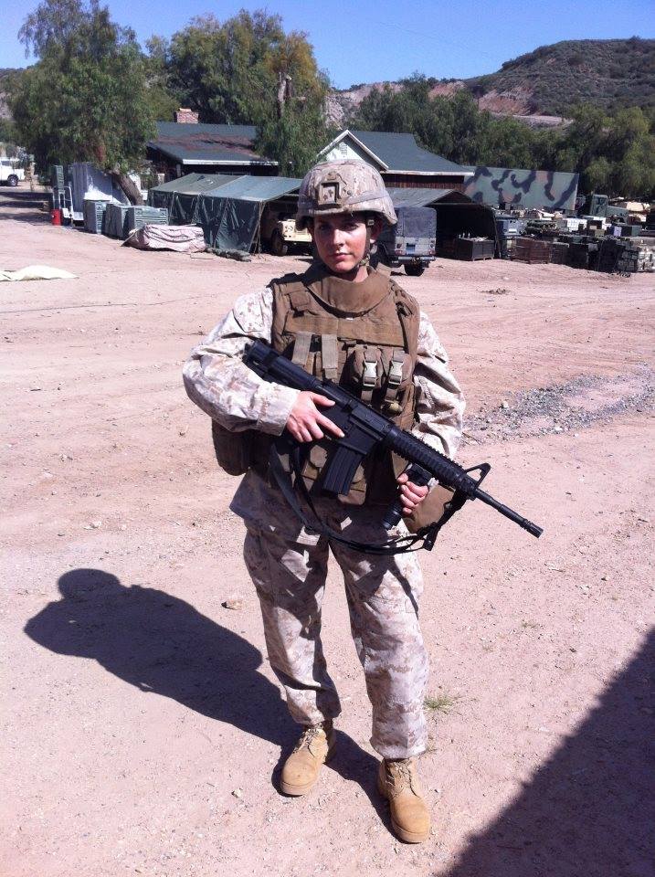 The day I had the honor of playing a Marine