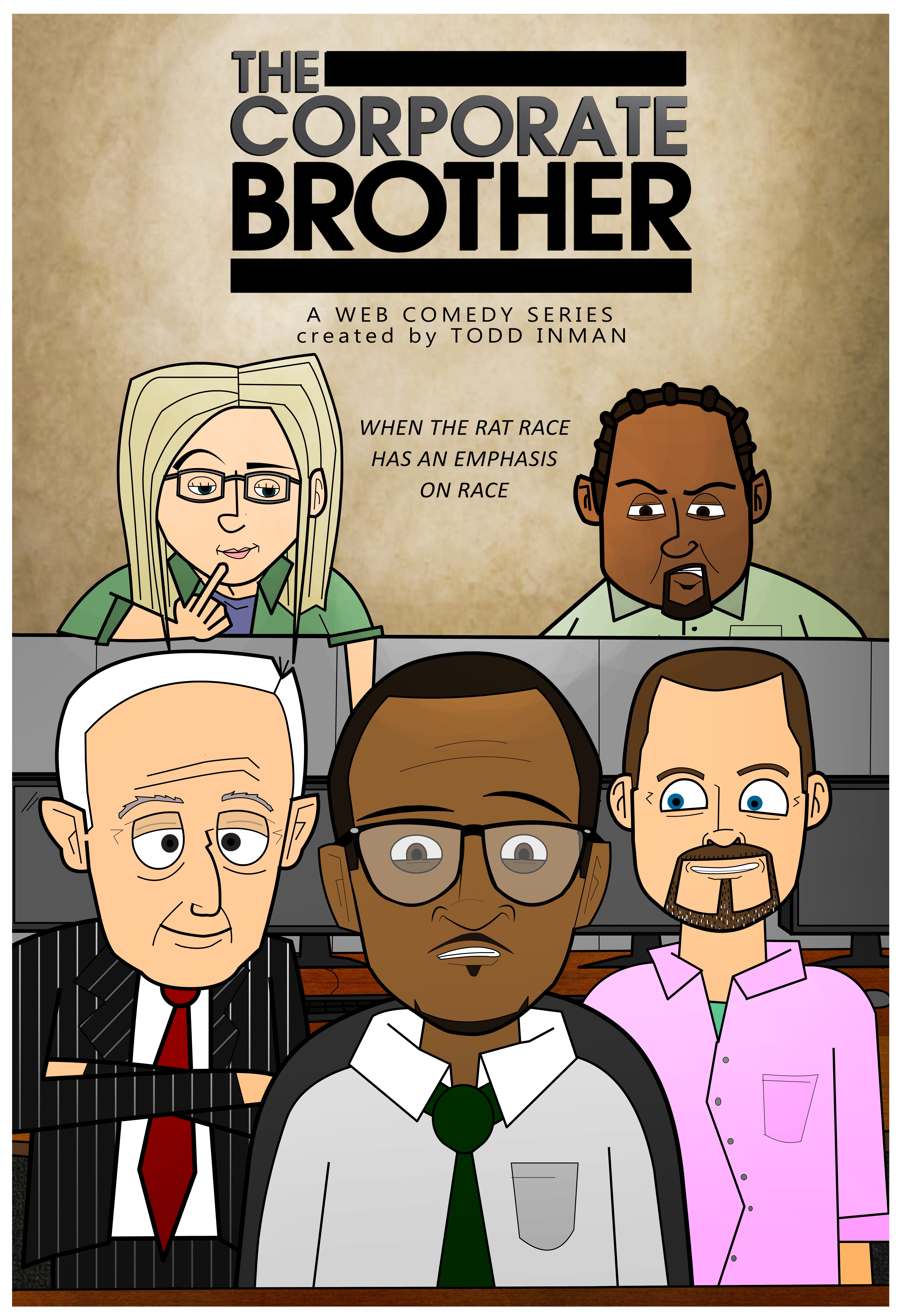 The Corporate Brother Web Series Poster.