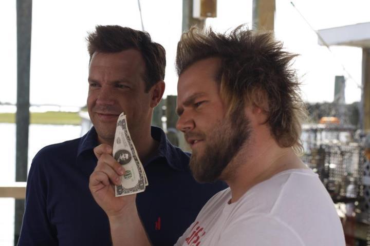 Still of Tyler Labine and Jason Sudeikis in A Good Old Fashioned Orgy (2011)