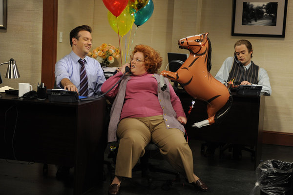 Still of Bill Hader, Melissa McCarthy and Jason Sudeikis in Saturday Night Live (1975)