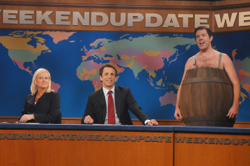 Still of Amy Poehler, Jason Sudeikis and Seth Meyers in Saturday Night Live (1975)