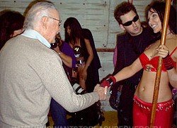 With Stan Lee on 