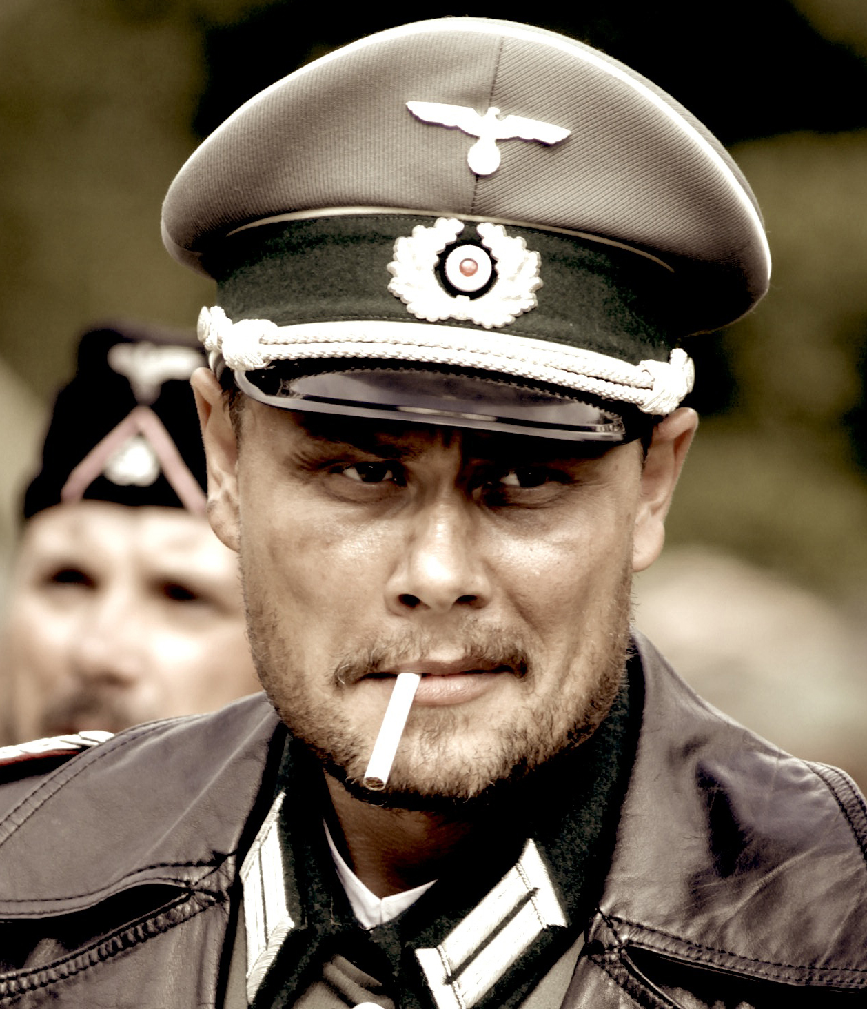 Andras Sunyi as WW2 German Major.