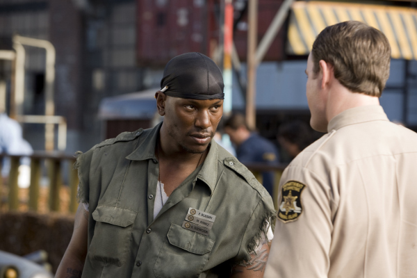 Still of Jason Clarke and Tyrese Gibson in Mirties lenktynes (2008)