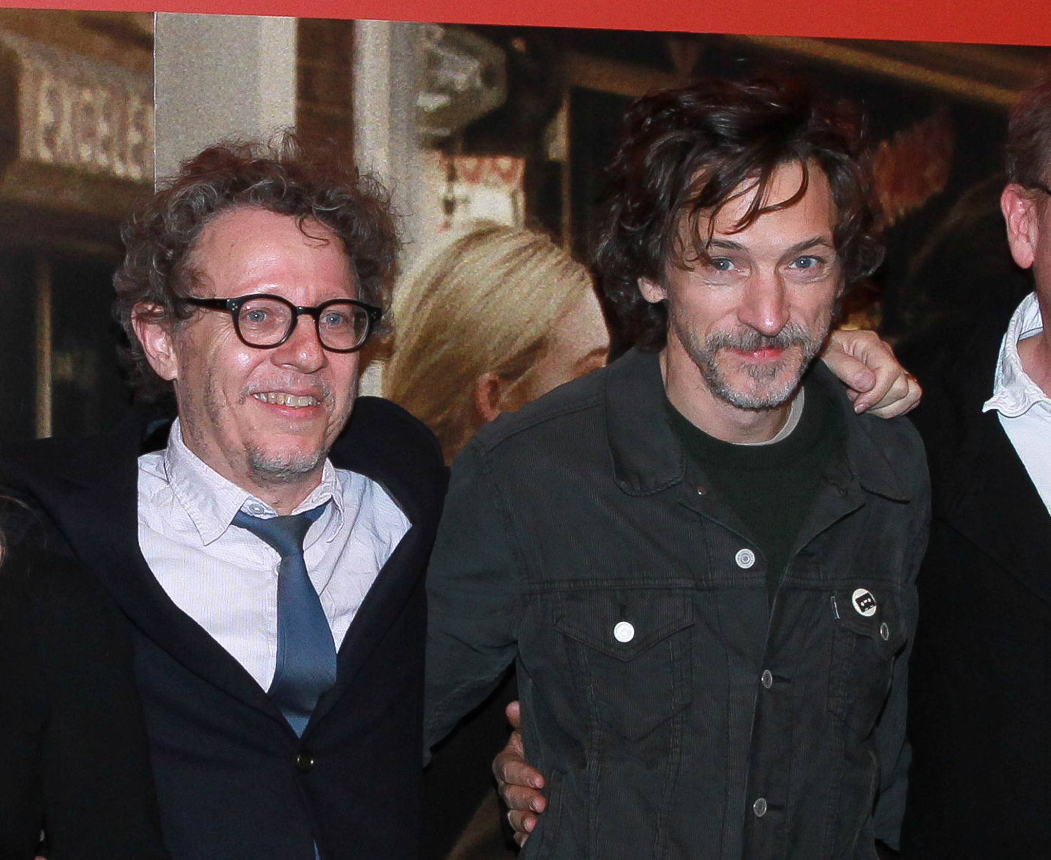 John Hawkes and Jeff Preiss at event of Low Down (2014)