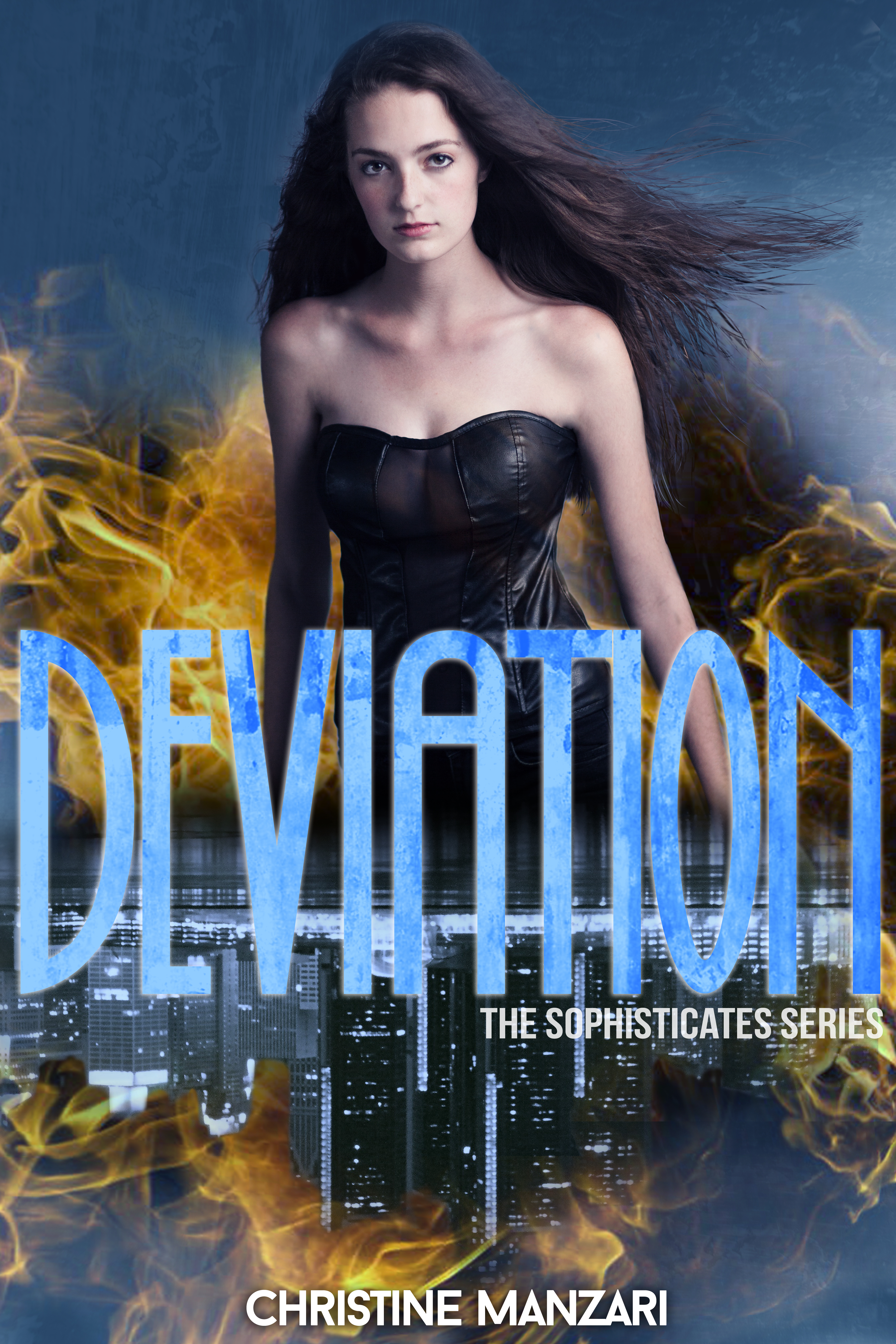 Cover of book titled Deviation by Christine Manzari