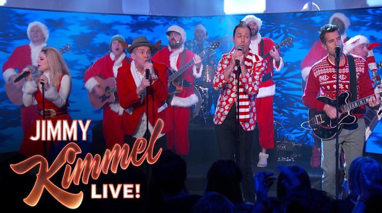 Band of Merrymakers on Jimmy Kimmel Live