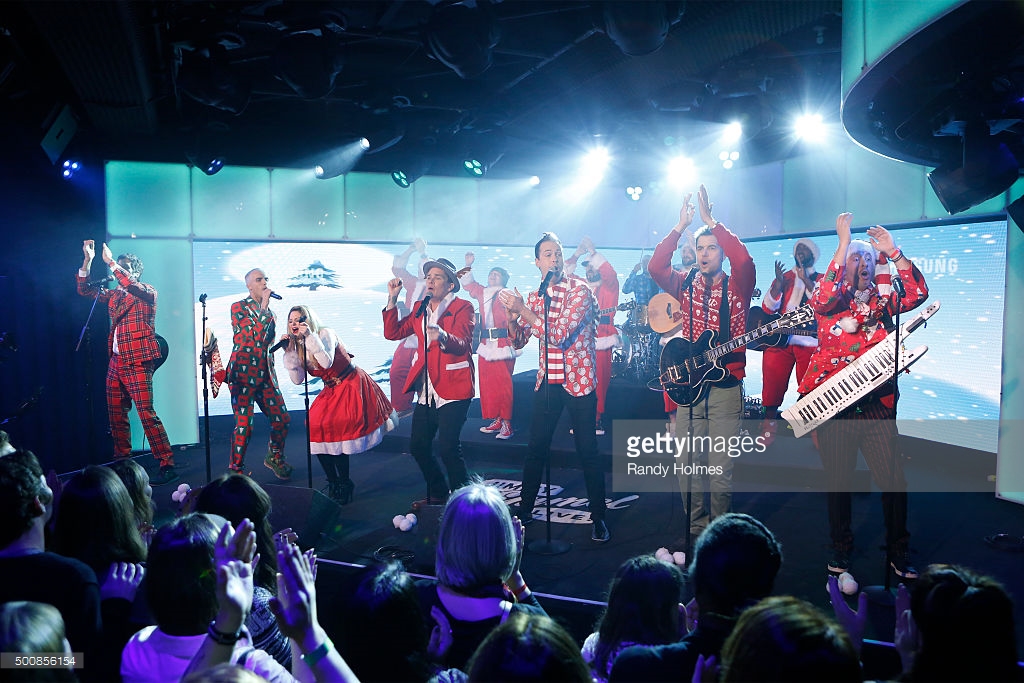 Band Of Merrymakers on Jimmy Kimmel Live 12/15