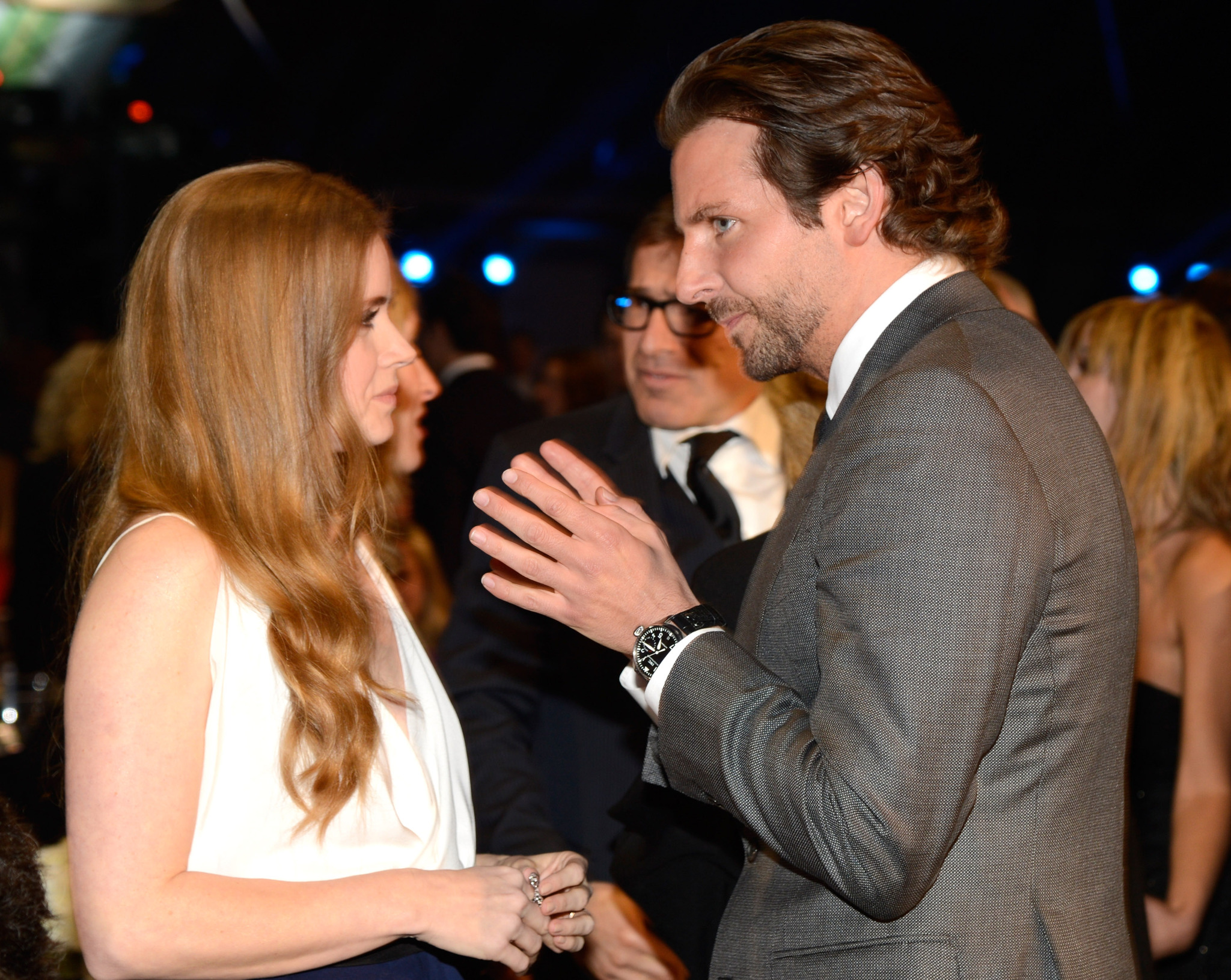 Amy Adams and Bradley Cooper