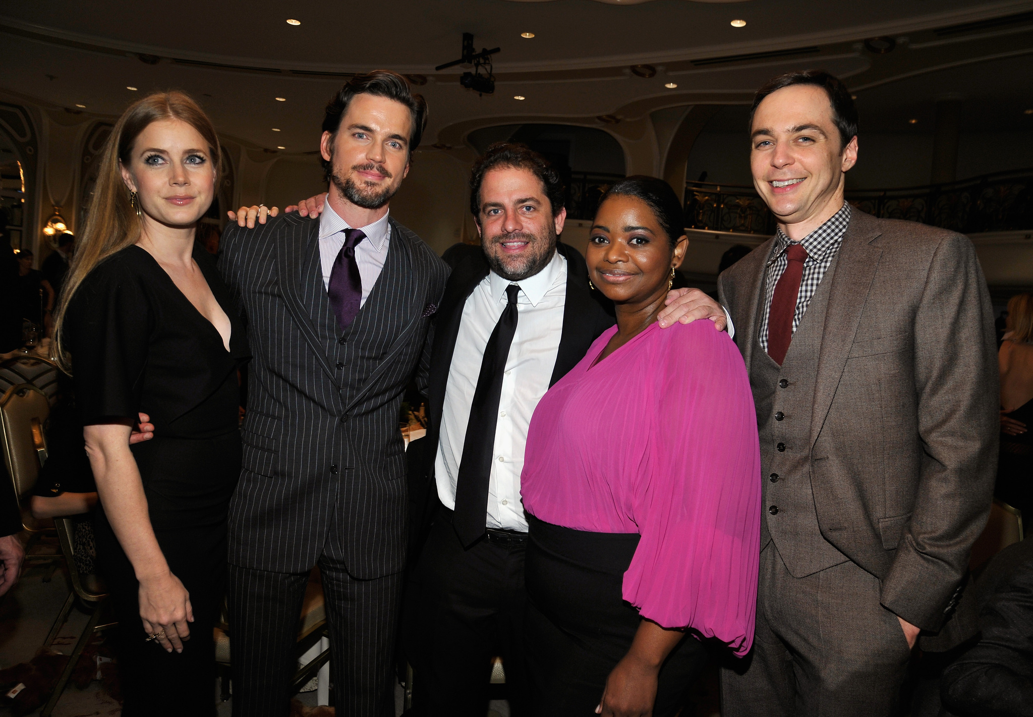 Amy Adams, Matt Bomer, Brett Ratner, Octavia Spencer and Jim Parsons