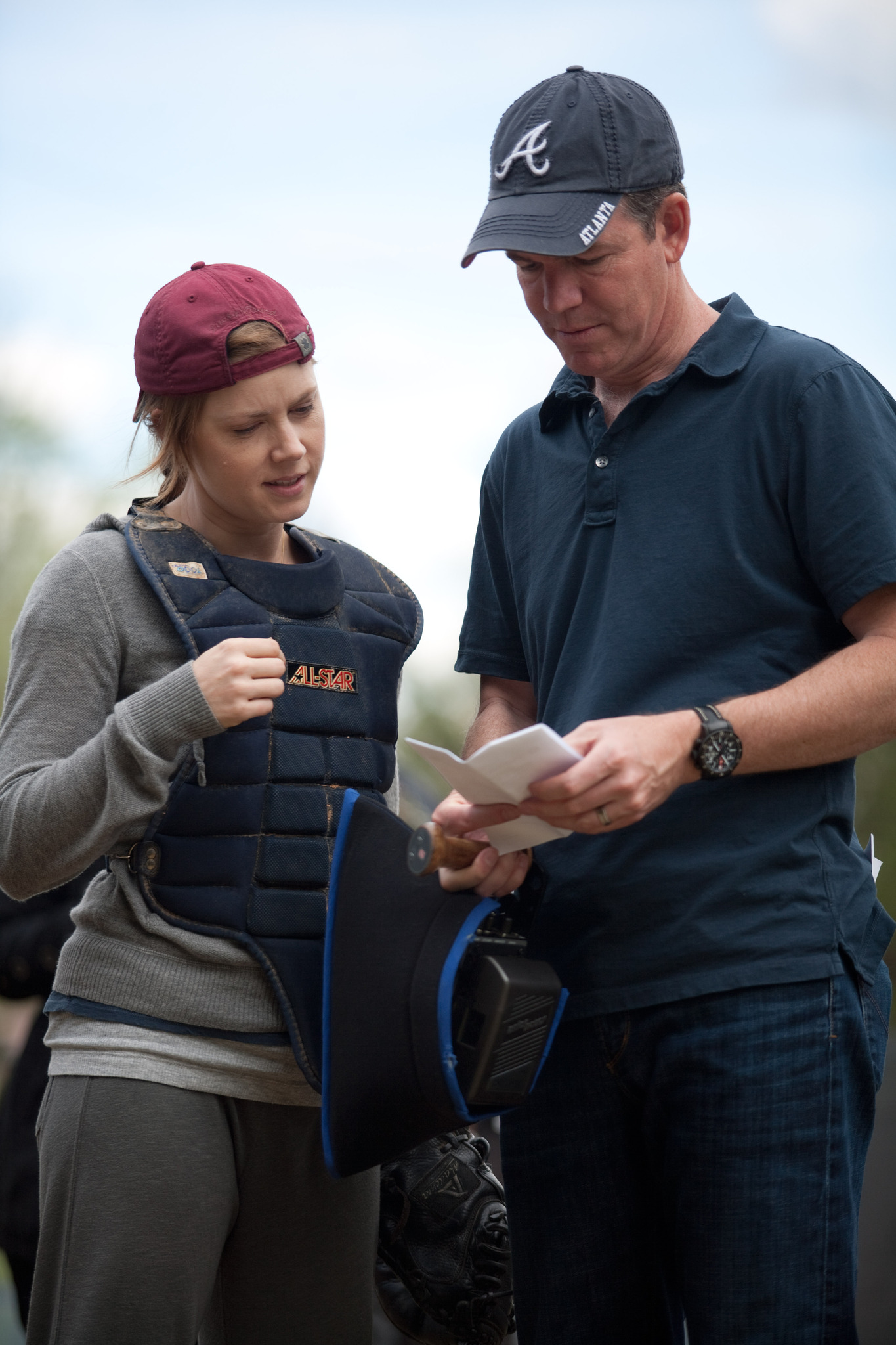 Still of Amy Adams and Robert Lorenz in Trouble with the Curve (2012)