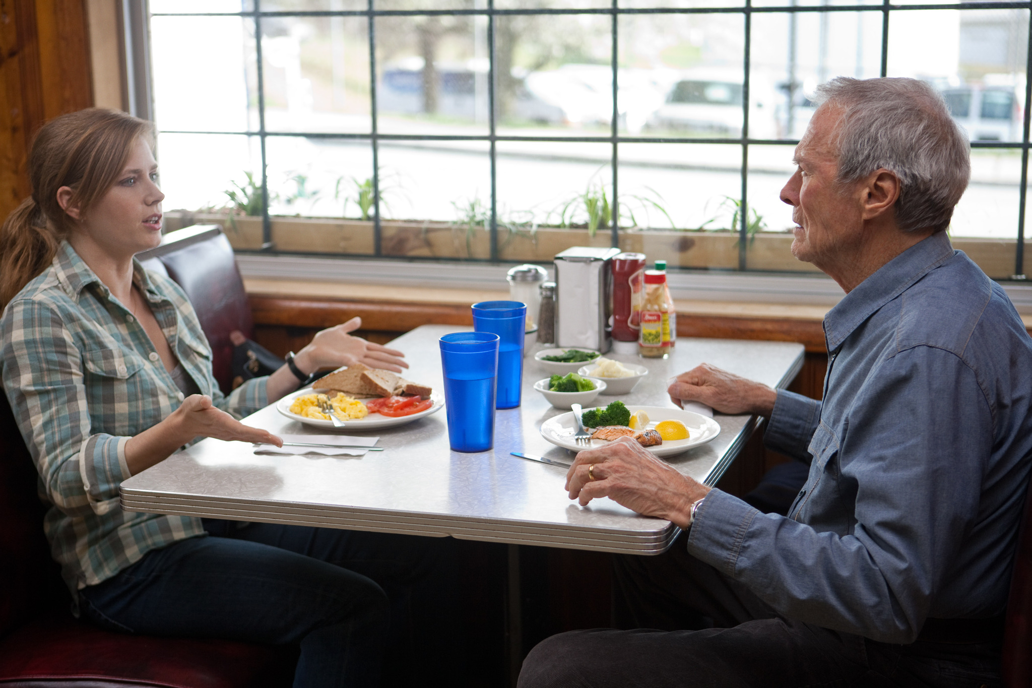 Still of Clint Eastwood and Amy Adams in Trouble with the Curve (2012)