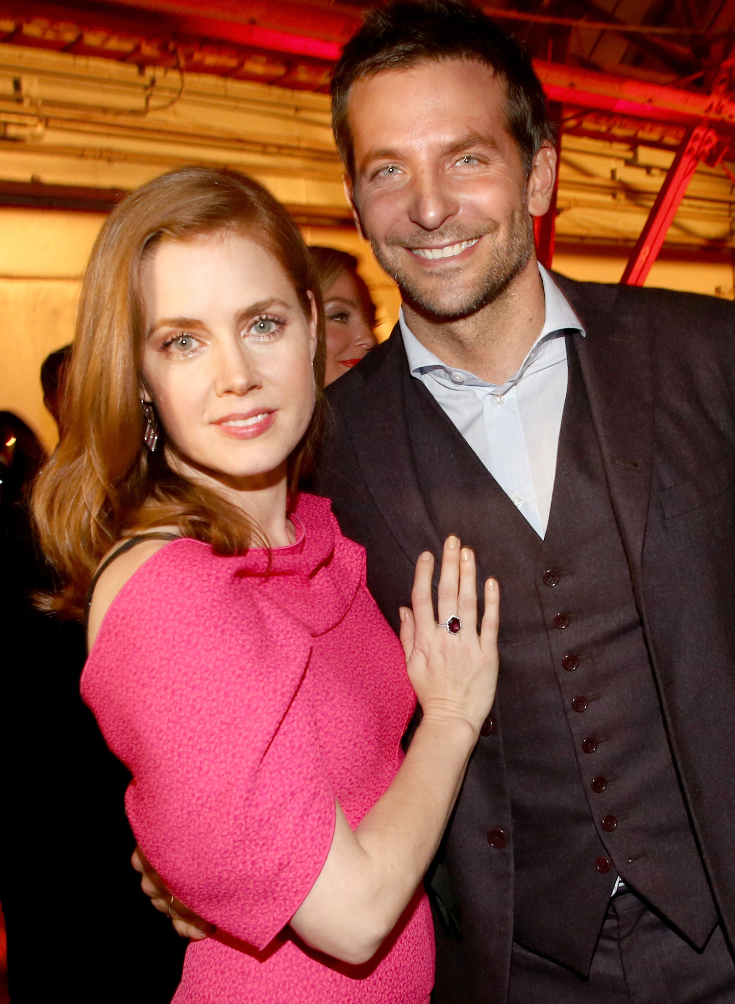 Amy Adams and Bradley Cooper