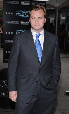 Christopher Nolan at event of Tamsos riteris (2008)